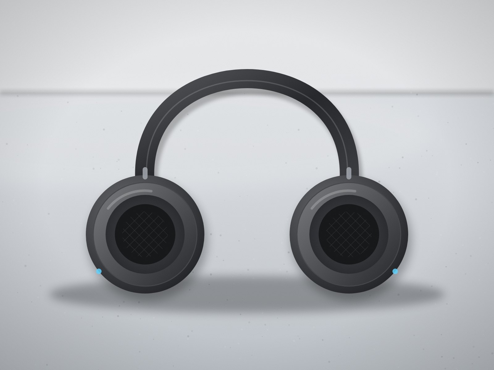 Black over-ear headphones